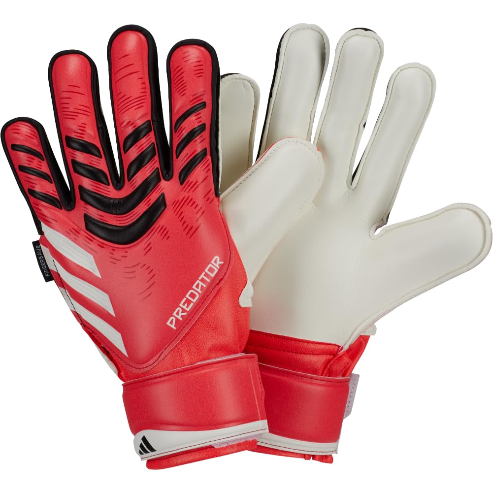 adidas Unisex-Niños Guantes de Portero Match Predator Fingersave para Fútbol Art 17