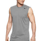 Nike Mens Legend Dri Fit Sleeveless T Shirt (4X-Large Grey)