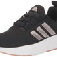 adidas Womens Swift Run 23 Sneaker Core Black/Champagne Metallic/White 6