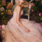 Andrea & Leo A0767 Tiered Long Formal Dress Corset Back Strapless