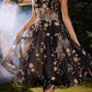 Andrea & Leo A0823 Illusion Bodice Short Prom Dress with Corset Back