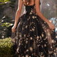 Andrea & Leo A0823 Illusion Bodice Short Prom Dress with Corset Back