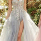 Andrea & Leo A1089 Penelope Blossom Gown with Overskirt
