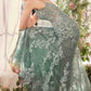 Andrea & Leo A1421 Dress Foliage Beaded Lace Mermaid Gown
