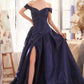 Andrea & Leo A1424 Dress Off The Shoulder Organza Ball Gown