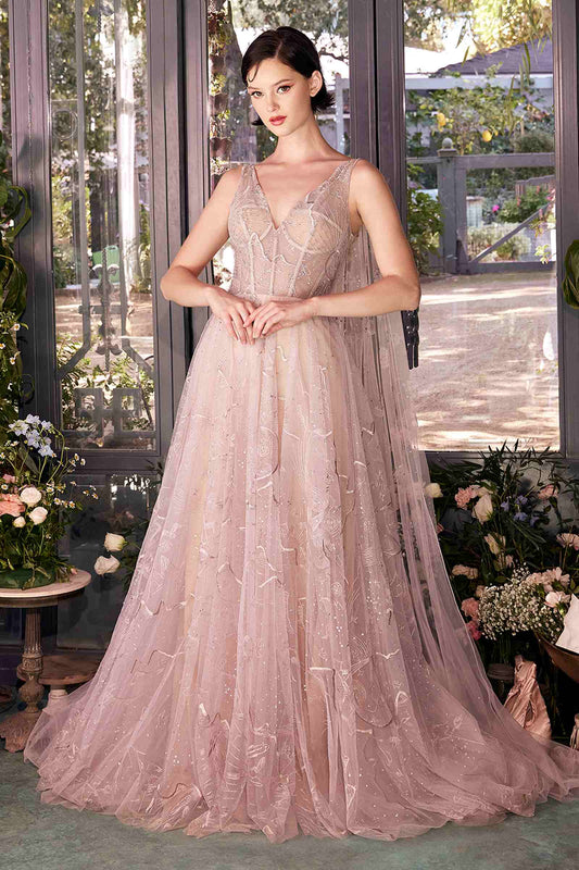 Andrea & Leo A1459 Dress Sun Moon And The Stars Embroidery Gown