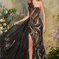 Vestido Ajustado de un Solo Hombro Andrea & Leo A1502 que Impone Estilo