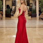Nox Anabel A1739 Vestido de noche largo, entallado y sin tirantes