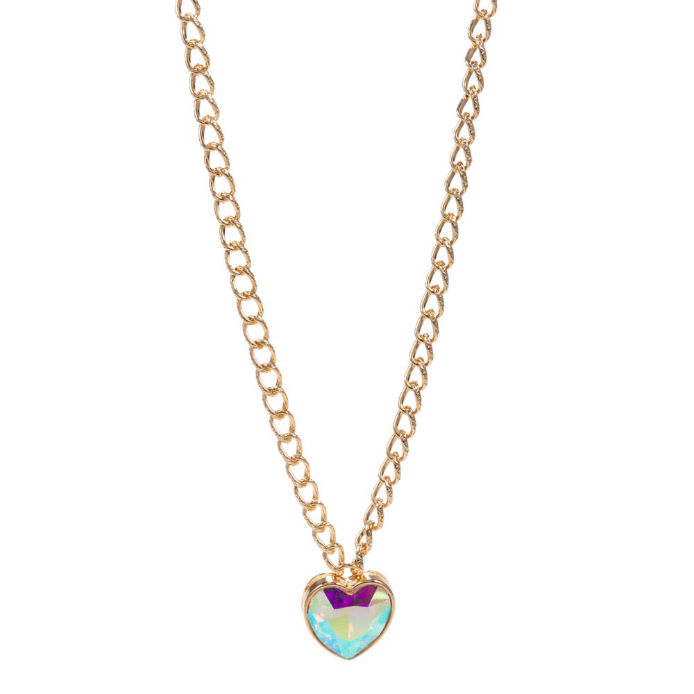 Heart Stone Pendant Necklace