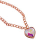 Heart Stone Pendant Necklace