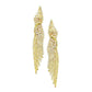 Marquise Crystal Rhinestone Pave Evening Earrings