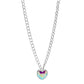 Heart Stone Pendant Necklace