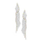 Marquise Crystal Rhinestone Pave Evening Earrings