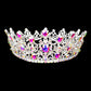 Round Teardrop Stone Accented Princess Tiara