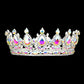 Teardrop Stone Accented Crown Tiara