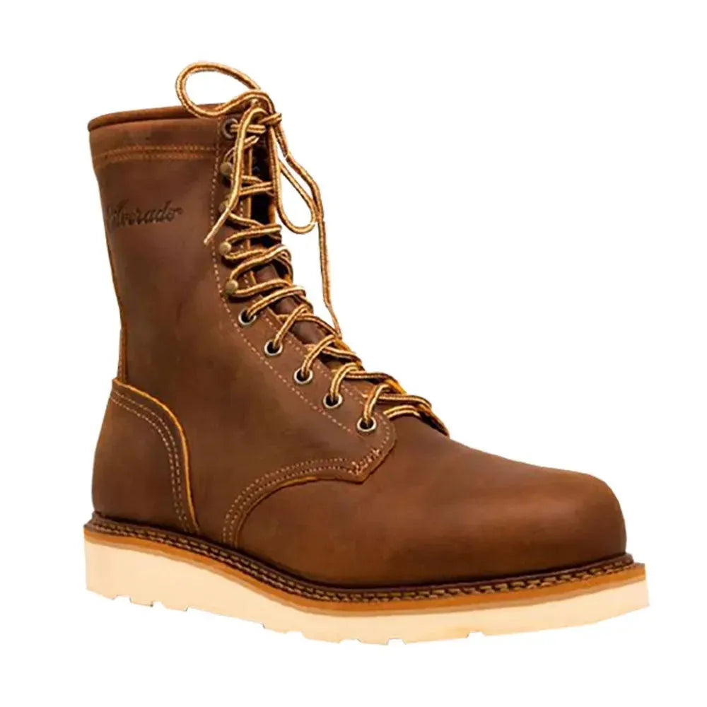 Silverado Glencoe (Steel Toe) - Polyurethane Wedge Unit Sole Men's Leather Cowboy Boots