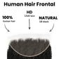 Frontal de cabello humano Afro Kinky 13x6 HD Lace