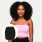 Cierre de encaje HD 6x6 de cabello humano afro rizado