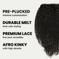 Afro Kinky 7x7 HD Lace Human Hair Closure