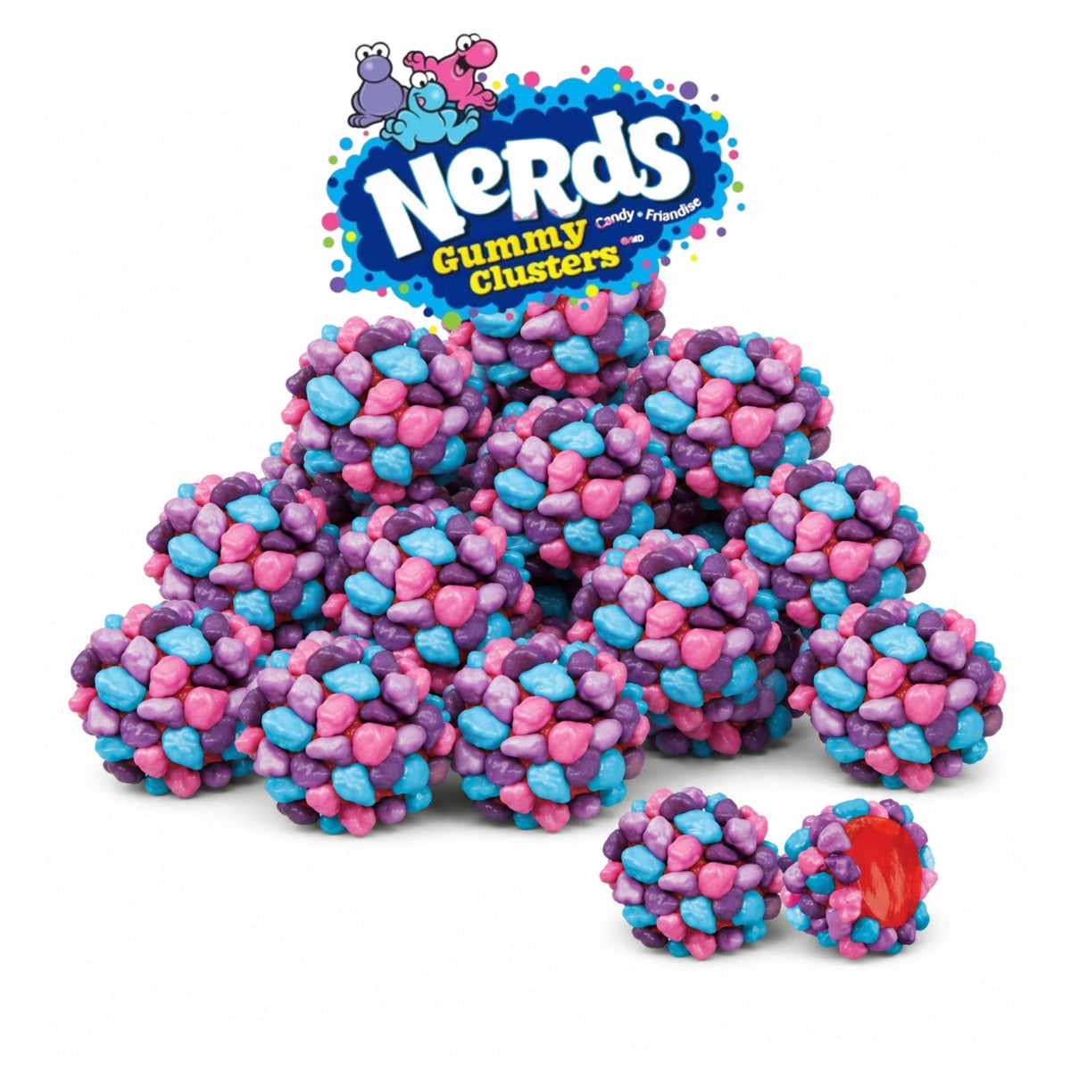 Nerds Gummy Clusters Caramelos – Muy de bayas – Bolsa de valor a granel