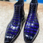 Maurice Cincinnati Custom Made Alligator Boot - Blue