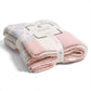 American USA Flag Reversible Throw Blanket