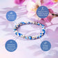 Pulsera de piedra K2 rara de aventura espiritual | 6mm