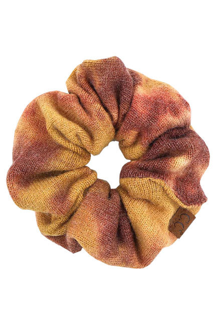 C.C Tie Dye Soft Scrunchies Ponytail Holder