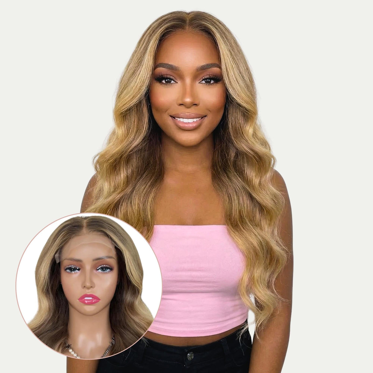 Raw Aubrey Glueless 5x5 HD Lace Professionally Colored 100% Human Hair Closure Wig