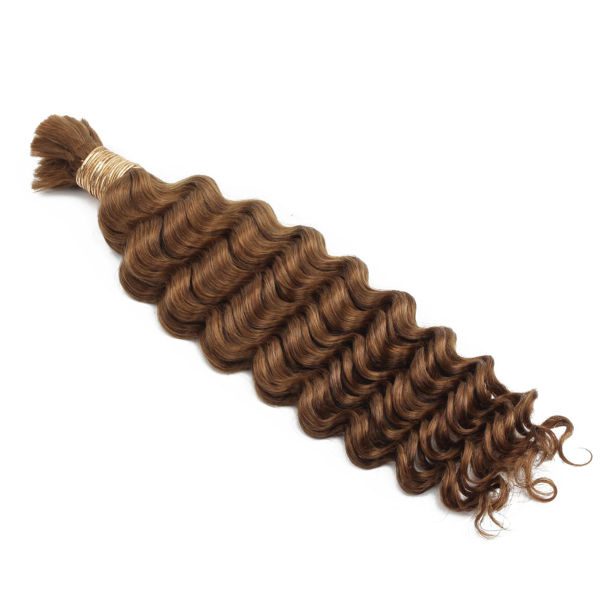 Pelo Trenzado 100% Humano Auburn Deep Wave a Granel