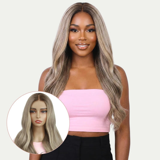Raw Autumn Glueless 5x5 HD Lace Professionally Colored 100% Human Hair Closure Wig