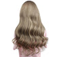 Peluca de cierre de cabello 100% humano, sin pegamento, con encaje HD 5x5, con coloración profesional, de Otoño Crudo