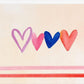 Sweet Hearts Row - Greeting Card