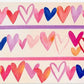 Layered Love Hearts - Greeting Card