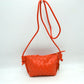 Woven Texture Small Crossbody Bag with Top Zipper and Cord Strap