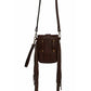 Scully Fringe Fiesta Leather Crossbody Micro Bag - Women's Handbag