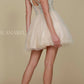 Nox Anabel B652 Short Dress Poofy A-Line Tulle Skirt Halter Neck