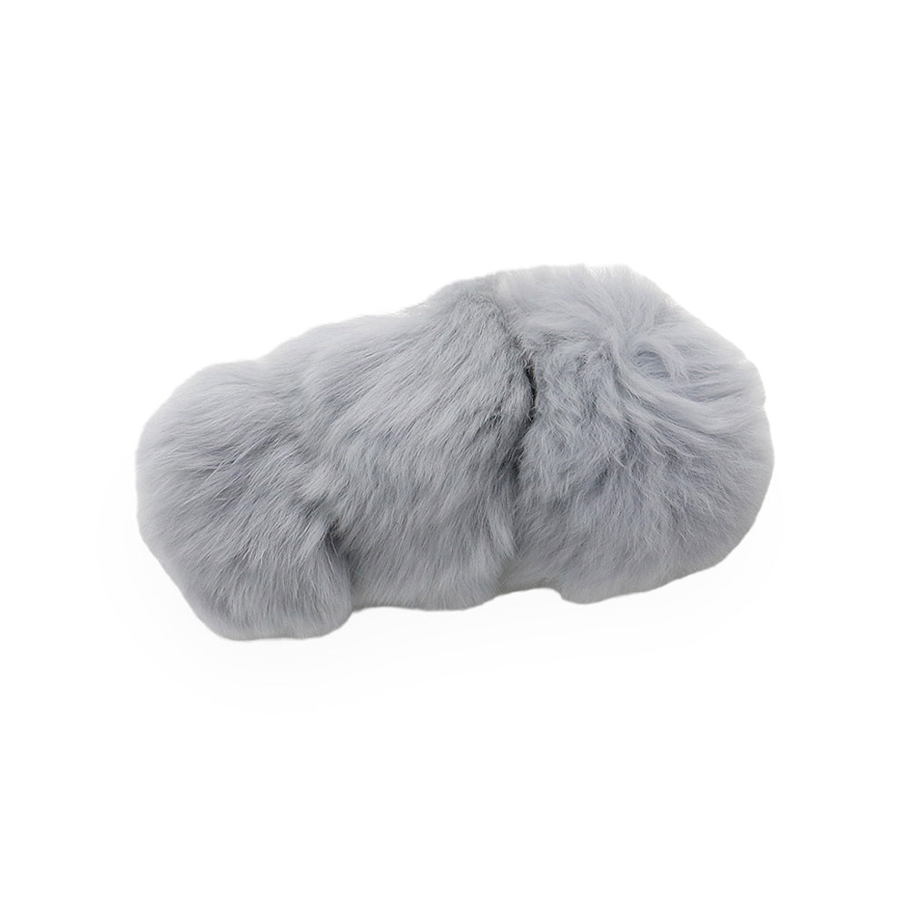 Faux Fur Triple Pom Pom Barrette
