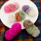 Faux Fur Triple Pom Pom Barrette