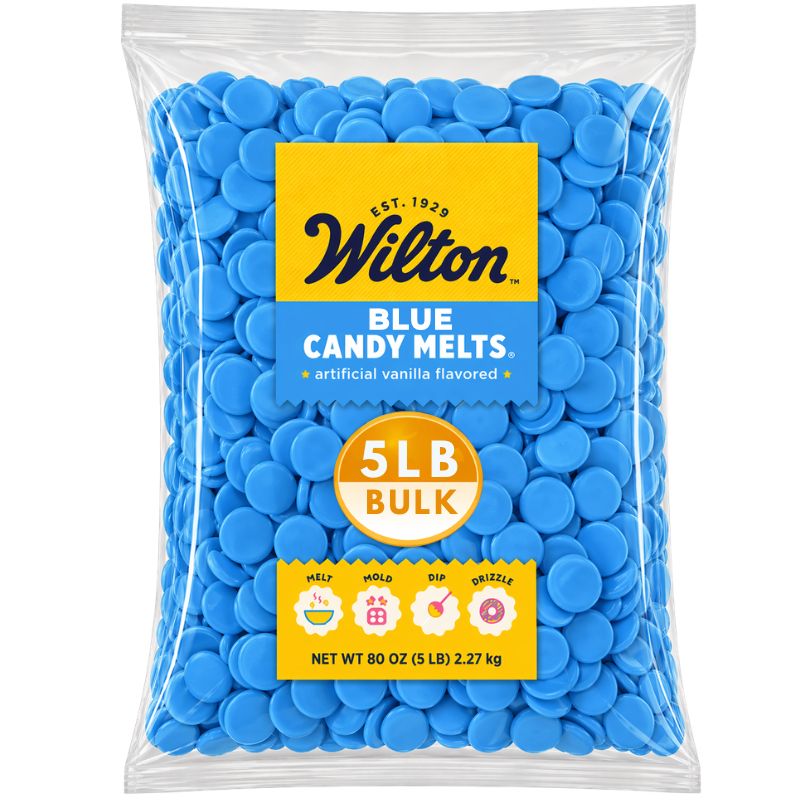 Wilton Blue Confectionery Melting Wafers – Bulk Value Bag