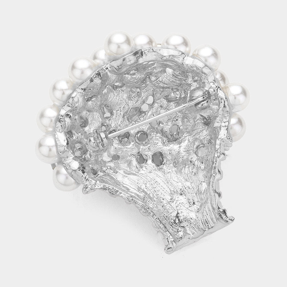 Pearl Bouquet Pin Brooch