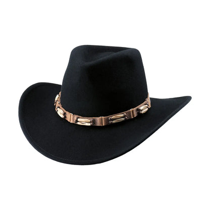 Bullhide Broomfield - Sombrero de vaquero de fieltro de lana