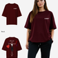 G West Womens Oversized Drunk In Sorrow Tee