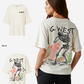 G West Womens Oversized Colors Of Life Tee