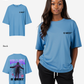 G West Womens Oversized World Wide Star Tee