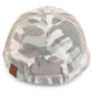 C.C Women's American Flag Embroidery Camo Baseball Cap 4th of July