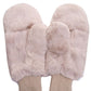 C.C Women's Faux Fur Pop Top Mittens Gloves Shepherd Lining