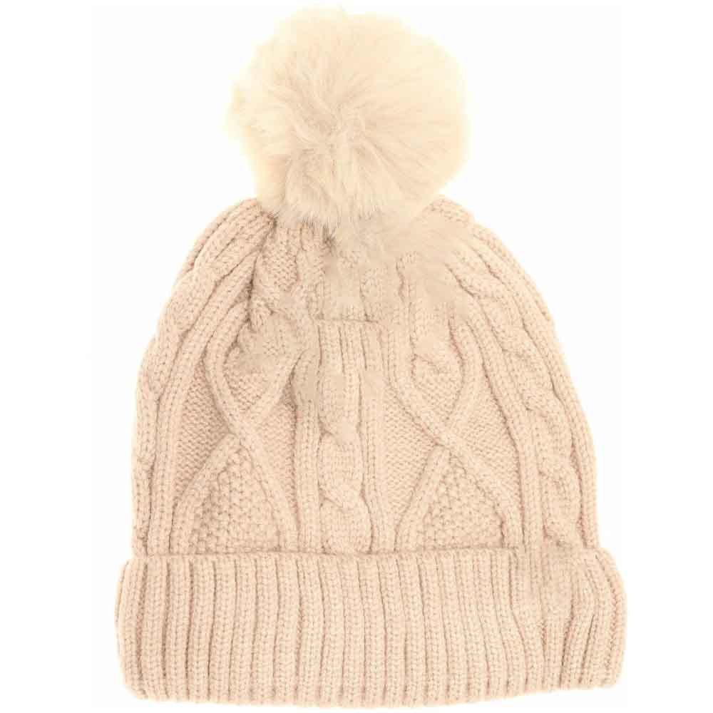 Kids Matching Fur C.C Pom