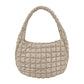 Quilted Puffer Shoulder Crossbody Bag