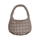 Quilted Puffer Tote Shoulder Bag